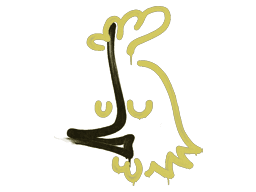 Sealed Graffiti | Recoil AK-47 (Tracer Yellow)