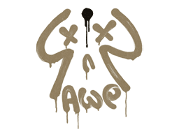 Sealed Graffiti | Recoil AWP (Dust Brown)