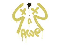 Sealed Graffiti | Recoil AWP (Tracer Yellow)