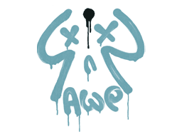 Sealed Graffiti | Recoil AWP (Wire Blue)