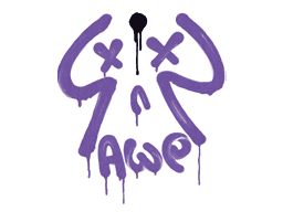 Sealed Graffiti | Recoil AWP (Monster Purple)