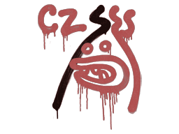Sealed Graffiti | Recoil CZ-75 (Blood Red)