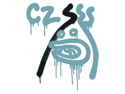 Sealed Graffiti | Recoil CZ-75 (Wire Blue)