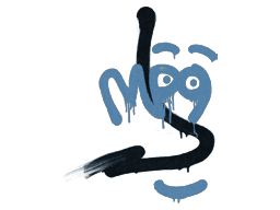 Sealed Graffiti | Recoil MP9 (Monarch Blue)