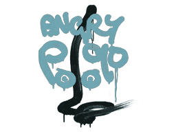 Sealed Graffiti | Recoil P90 (Wire Blue)