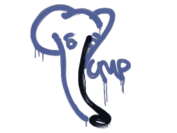 Sealed Graffiti | Recoil UMP-45 (SWAT Blue)