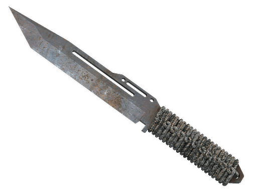 ★ Paracord Knife | Rust Coat (Battle-Scarred)