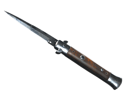 ★ Stiletto Knife | Stained (Battle-Scarred)