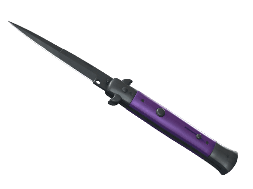 ★ Stiletto Knife | Ultraviolet (Battle-Scarred)