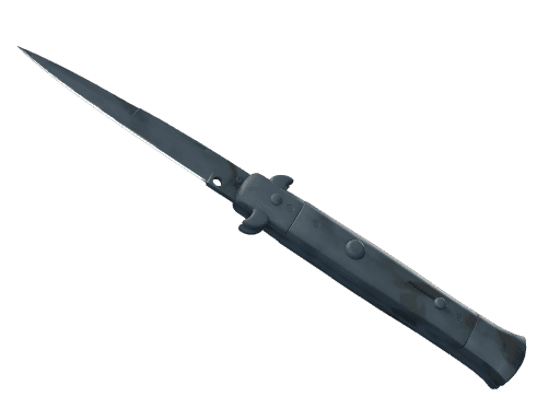 ★ Stiletto Knife | Night Stripe (Battle-Scarred)