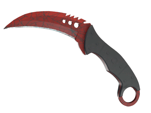★ Talon Knife | Crimson Web (Battle-Scarred)