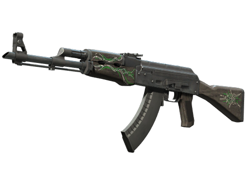 AK-47 | Emerald Pinstripe (Battle-Scarred)