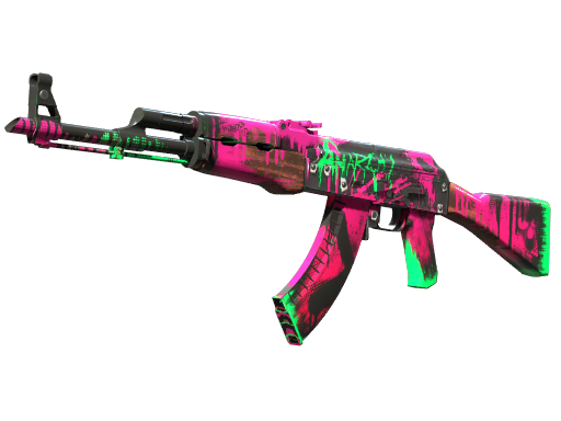 AK-47 | Neon Revolution (Battle-Scarred)
