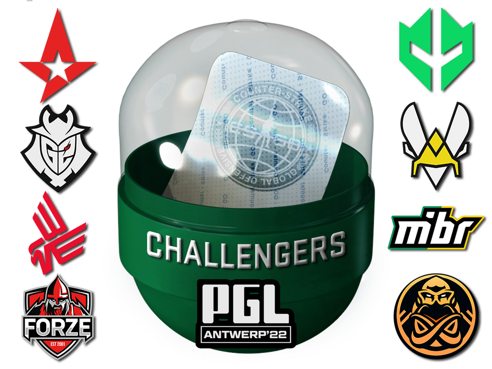 Antwerp 2022 Challengers Sticker Capsule
