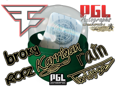 Antwerp 2022 Champions Autograph Capsule