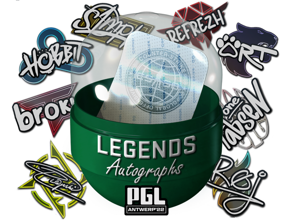 Antwerp 2022 Legends Autograph Capsule