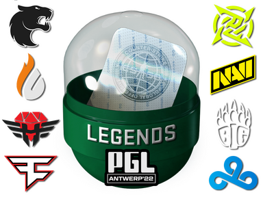 Antwerp 2022 Legends Sticker Capsule