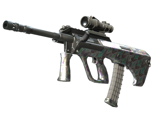 AUG | Midnight Lily (Battle-Scarred)