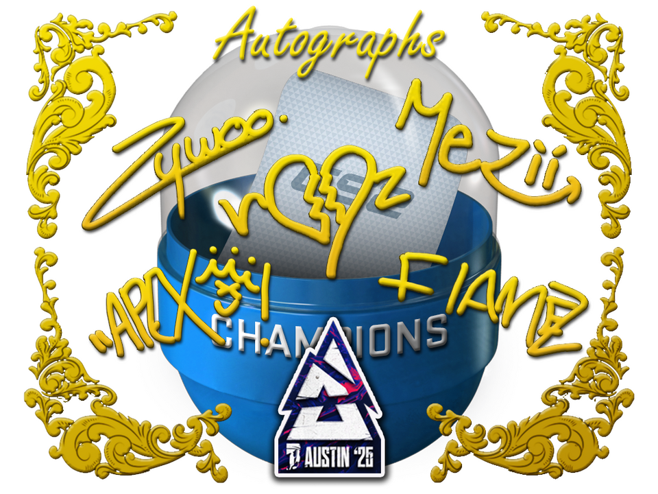Austin 2025 Champions Autograph Capsule