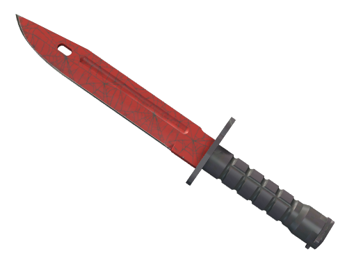 ★ Bayonet | Crimson Web (Battle-Scarred)