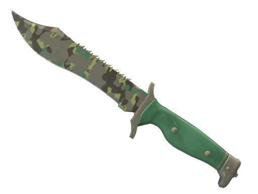 ★ Bowie Knife | Boreal Forest (Battle-Scarred)
