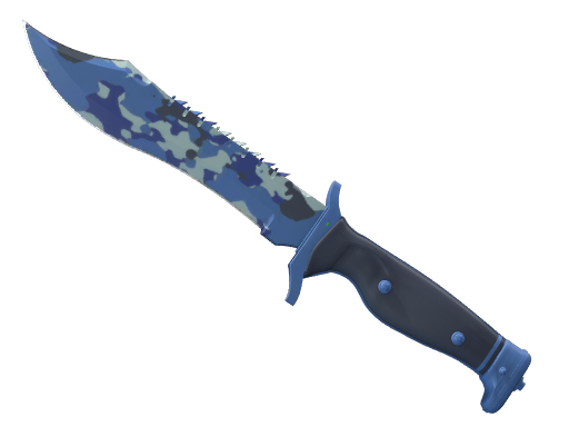 ★ Bowie Knife | Bright Water (Battle-Scarred)