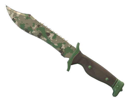 ★ Bowie Knife | Forest DDPAT (Battle-Scarred)