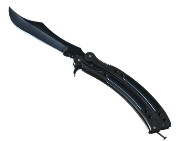 Butterfly Knife | Blue Steel