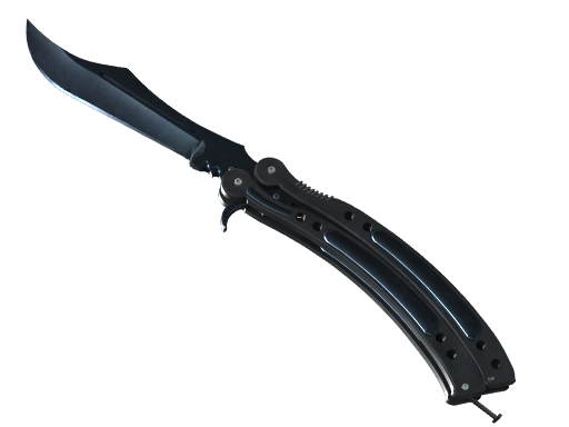 ★ Butterfly Knife | Blue Steel (Factory New)