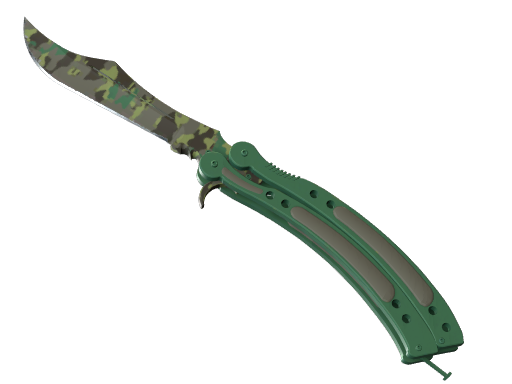 ★ Butterfly Knife | Boreal Forest (Battle-Scarred)