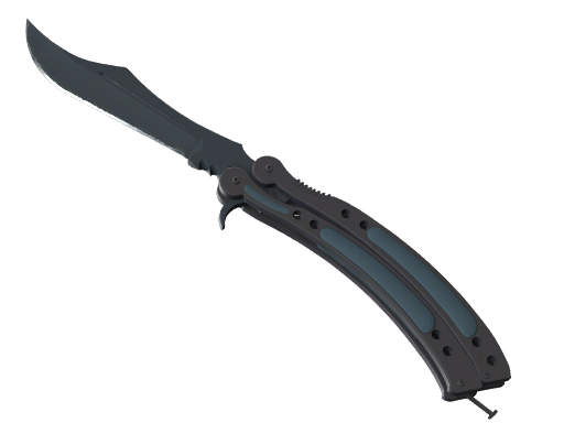 ★ Butterfly Knife | Night (Battle-Scarred)