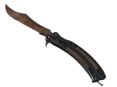 Butterfly Knife | Rust Coat