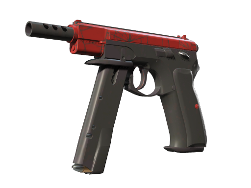 CZ75-Auto | Crimson Web (Battle-Scarred)
