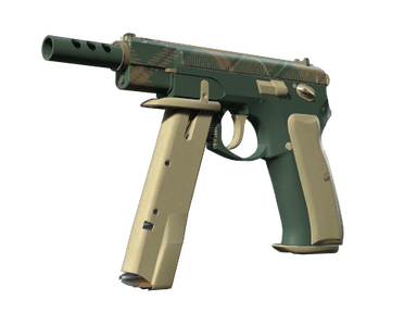 CZ75-Auto | Green Plaid