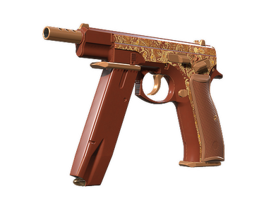 CZ75-Auto | Honey Paisley