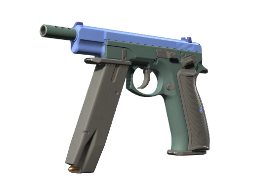 CZ75-Auto | Indigo (Battle-Scarred)