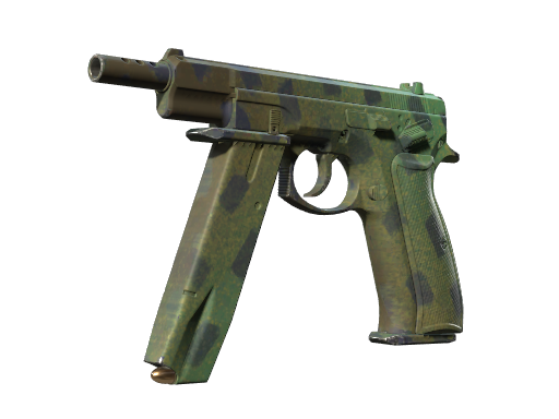 CZ75-Auto | Jungle Dashed (Battle-Scarred)