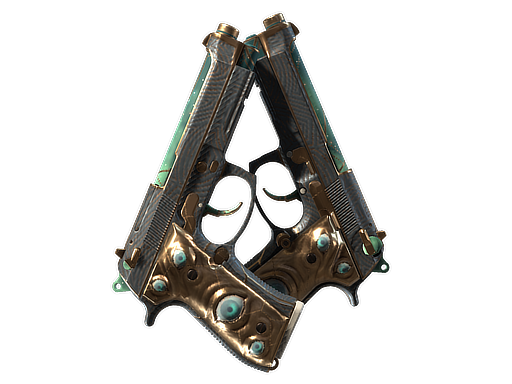 Dual Berettas | Angel Eyes (Battle-Scarred)