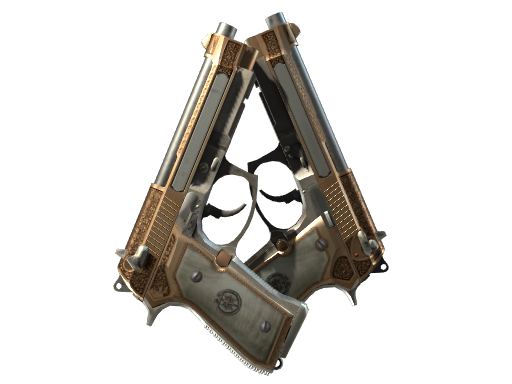 Dual Berettas | Cartel (Battle-Scarred)