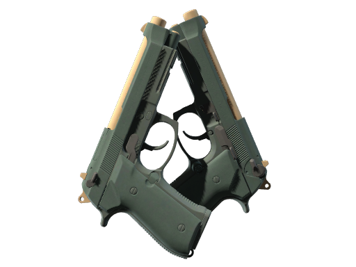 Dual Berettas | Contractor (Battle-Scarred)