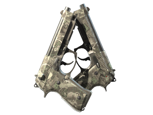 Dual Berettas | Heist (Battle-Scarred)