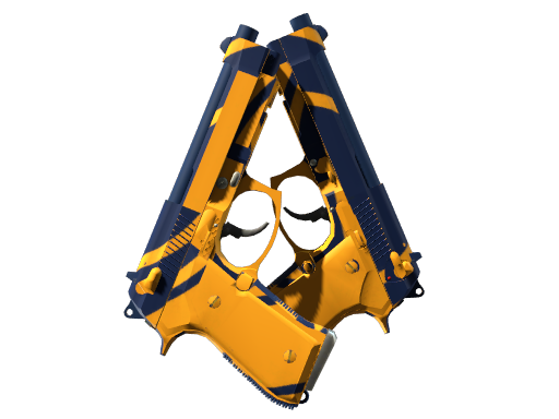 Dual Berettas | Marina (Battle-Scarred)