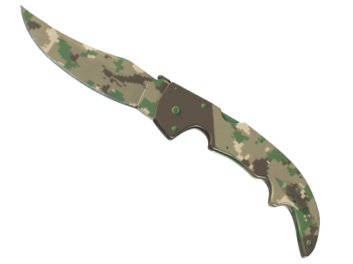 ★ Falchion Knife | Forest DDPAT (Battle-Scarred)