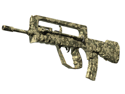 FAMAS | Macabre (Battle-Scarred)
