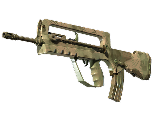 FAMAS | Palm (Battle-Scarred)