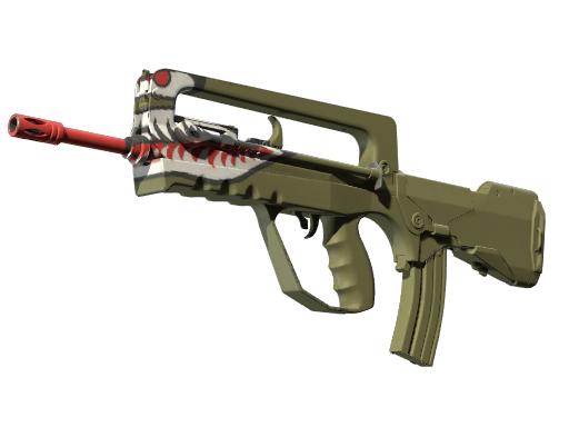 FAMAS | Spitfire (Battle-Scarred)
