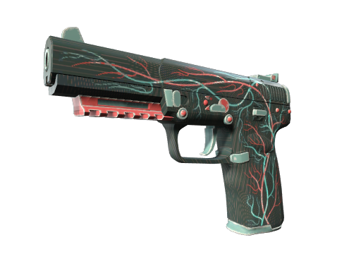 Five-SeveN | Capillary (Battle-Scarred)