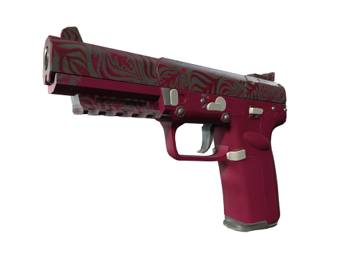 Five-SeveN | Crimson Blossom (Battle-Scarred)