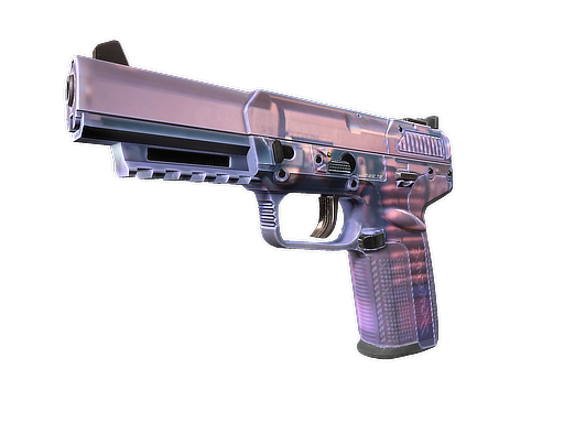 Five-SeveN | Dark Polymer (Battle-Scarred)