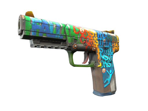 Five-SeveN | Fall Hazard (Battle-Scarred)